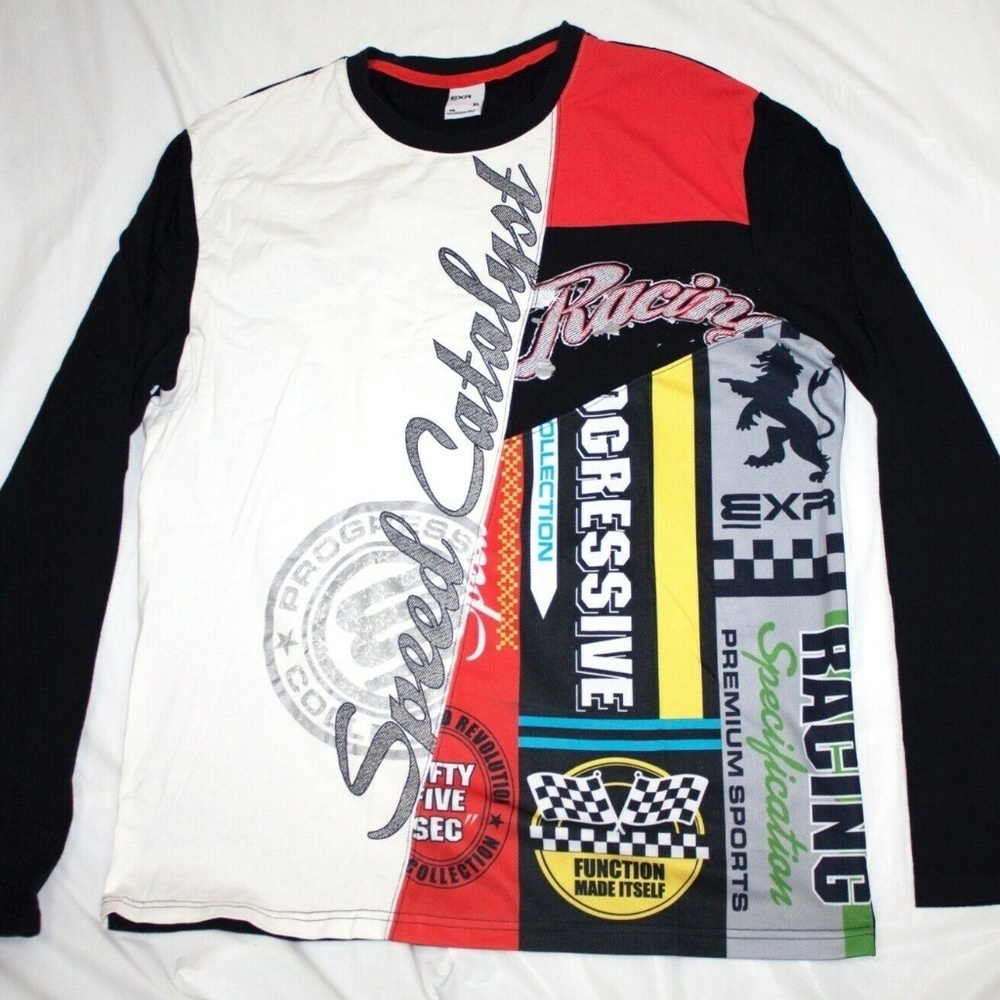 EXR Function Made Itself Speed Catalyst Men's Long Sleeve Athletic Shirt Size XL